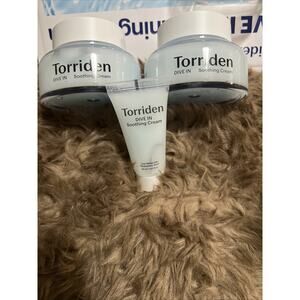 Torriden Dive In Soothing Cream Set Of 3 Low Molecular Hyaluronic Acid